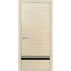 Modern Wood Interior Door with Hardware | Planum 0012 Natural Veneer | Single Panel Frame Trims | Bathroom Bedroom Sturdy Doors