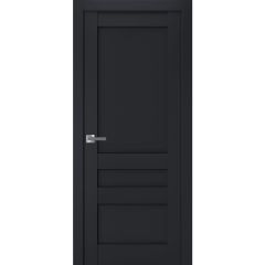 Interior Solid French Door | Veregio 7411 Antracite | Single Regular Panel Frame Trims Handle | Bathroom Bedroom Sturdy Doors 
