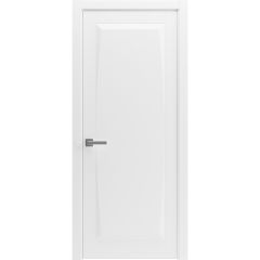 Modern Wood Interior Door with Hardware | Majestic 9024 Painted White | Single Panel Frame Trims | Bathroom Bedroom Sturdy Doors - 16" x 78"