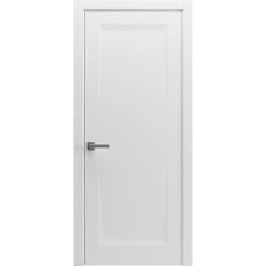 Modern Wood Interior Door with Hardware | Majestic 9025 Painted White | Single Panel Frame Trims | Bathroom Bedroom Sturdy Doors - 16" x 78"