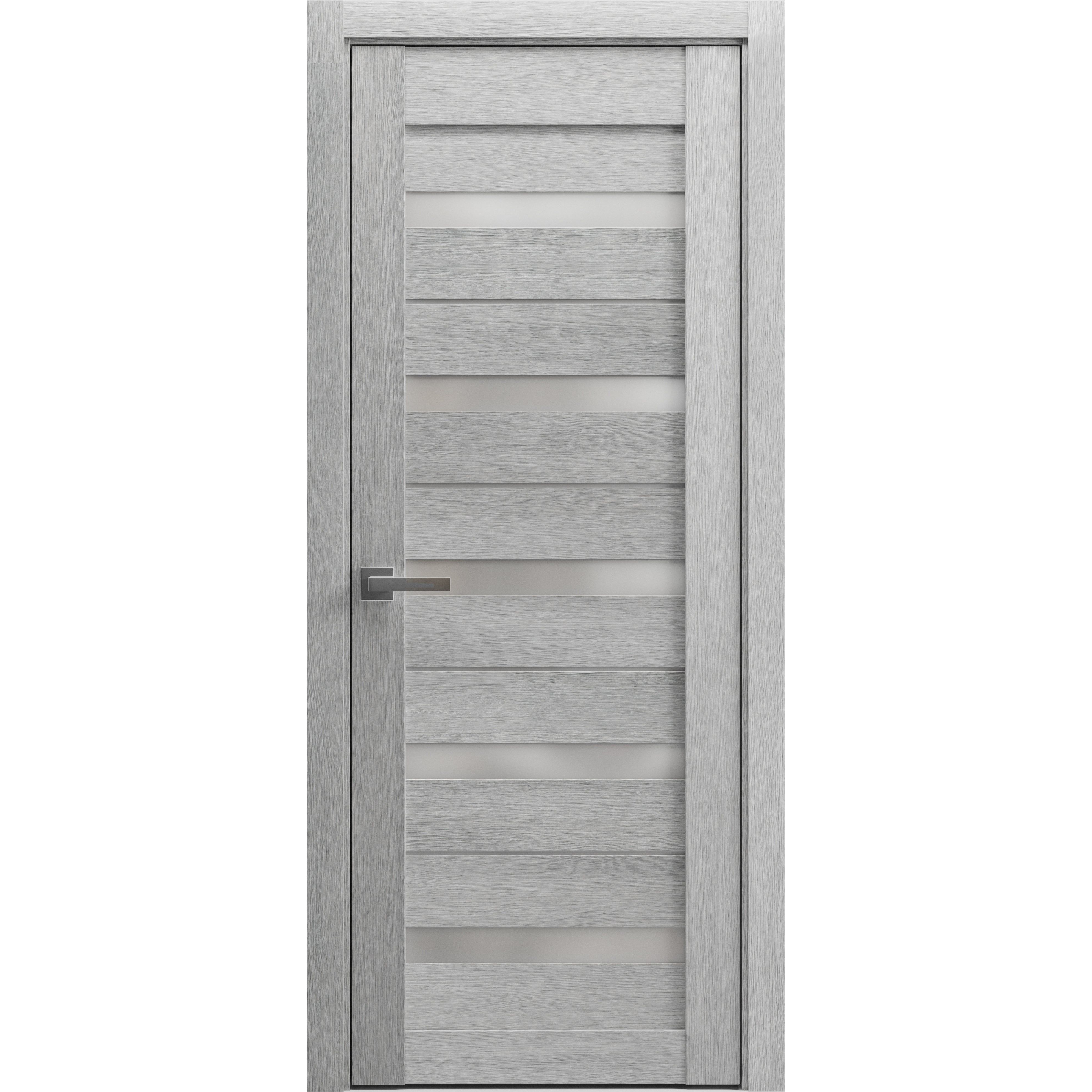 Single mdf (engineering wood) modern interior swing door with