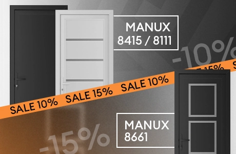Fall Sale – Up to 15% OFF MANUX Doors!