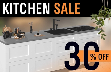 KITCHEN SALE — SAVE UP TO 30%