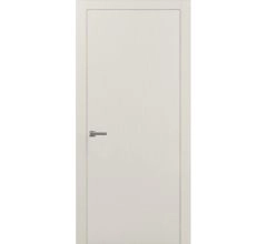 Modern Solid Interior Door with Handle | Planum 0010 Patina Antiqe 18" x 80" | Single Regural Panel Frame Trims | Bathroom Bedroom Sturdy Doors