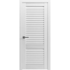 Interior Door 18 x 80 inches | Louver 3388 Primed Wh1te | Single Regular Panel Frame Handle | Louvered Doors