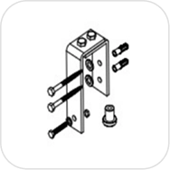 Bypass bracket set
