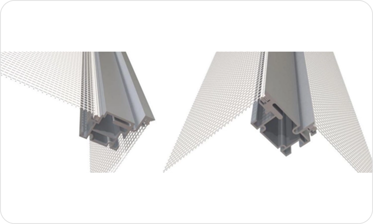 Mounting plate, bent and fastened to wall framing